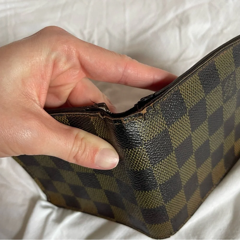 Louis Vuitton Vintage Ebene Marco Mens Bi Fold Wallet - Picture 10 of 14